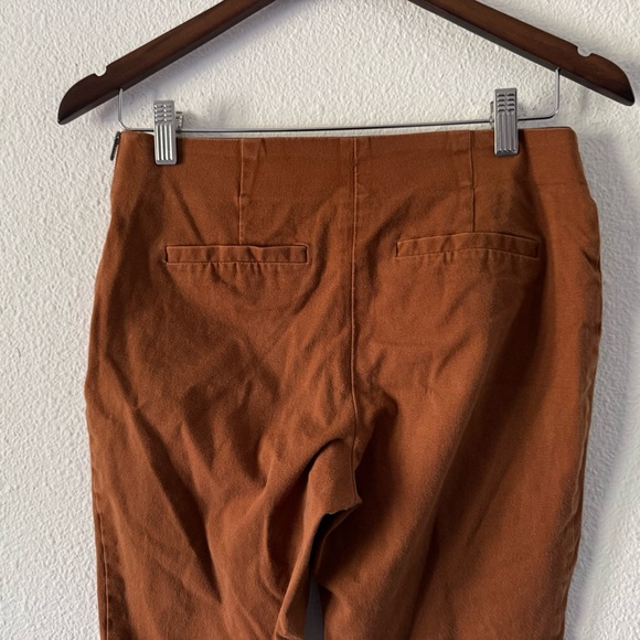 Ankle Pants Size 4 Rust Burnt Orange Slim Fit Pull On Workwear A New Day Casual - Picture 7 of 15